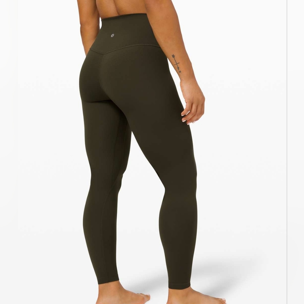 Lululemon Athletica - Align High-Rise 28" Legging - Size 10 - Dark Olive